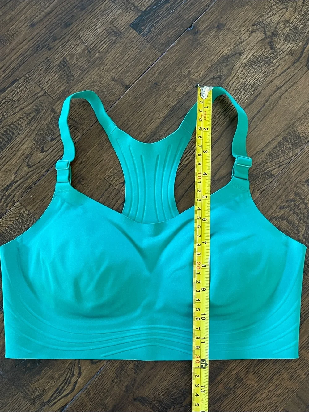 all in motion Green Workout Set - seamless bra & high-waist bike short